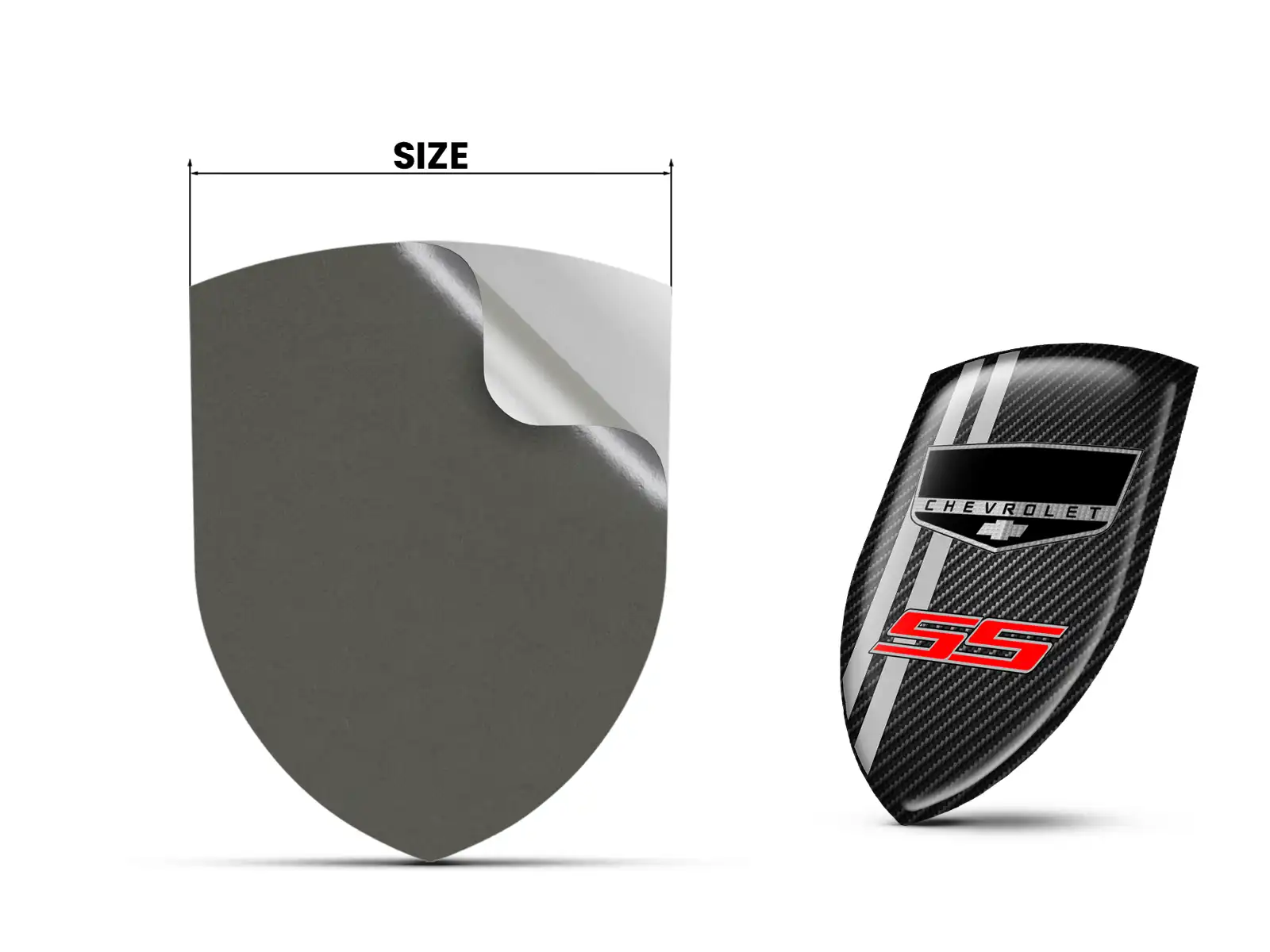 Chevrolet Adesivi Auto Bred Resistenti Globali Pregiati